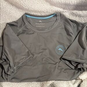 Tommy Bahama Gray IslandActive UPF Protection Tshirt